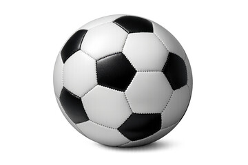Fototapeta premium Soccer ball game sport equipment on transparent background