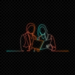 People Working Together Now