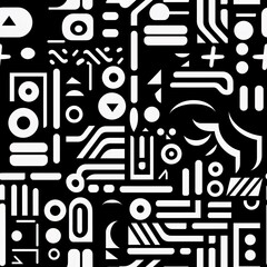 Abstract seamless pattern, abstract pattern, modern abstract pattern, colorful abstract pattern, abstract background, Abstract Digital Paper