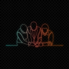 Group of People Working Together