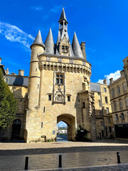 Naklejka premium Historic Medieval Gateway in Bordeaux