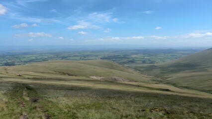 Fototapeta premium landscape with mountains