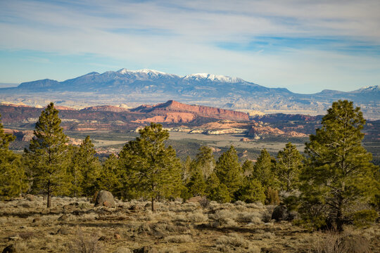The Big Brown Bench from Boulder Mountain