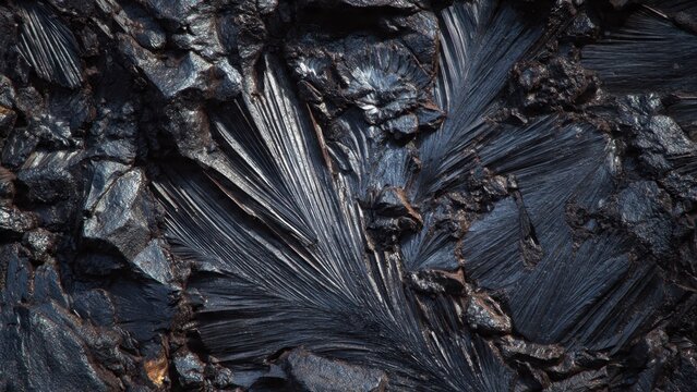 Astrophyllite Mineral Texture Close-up