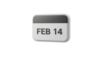 February 14 calendar date