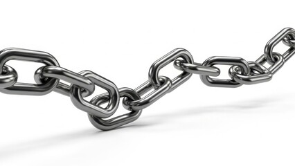 Obraz premium Shiny Metal Chain Links
