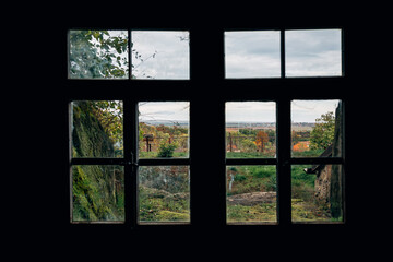 Historical Cave Dwellings in the Harz Region, Traditional Rock-Cut Homes Carved into Sandstone in Natural Daylight
