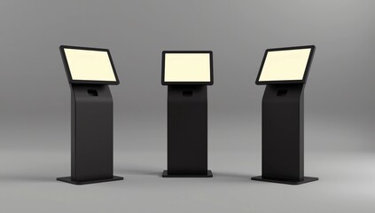 Digital signage led display mockup