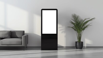 Digital signage led display mockup