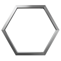 A simple metal frame with a white background, ideal for displaying digital art or as a decorative piece