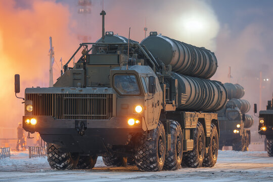 S-400 Triumf (Russia): Mobile long-range surface-to-air/anti-ballistic system