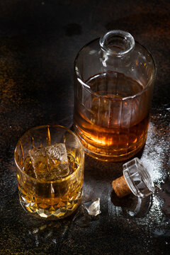 Glass of whiskey
