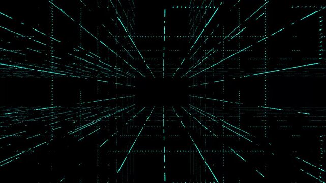 abstract background with binary code
