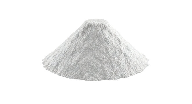 Pile of white powder