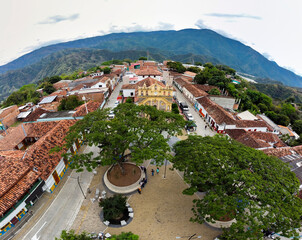 Anza, Antioquia - Colombia. January 25, 2026. Municipality located in the western region of the...