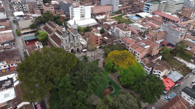 La Estrella, Antioquia - Colombia. January 12, 2026. Municipality surrounded by mountains, with 78,143 inhabitants.