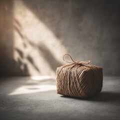 Wrapped Gift Box Under Sunlight