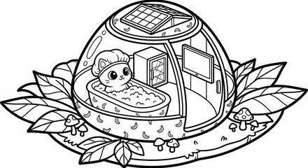 Futuristic Eco Habitat for Sustainable Living