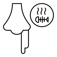 Vasomotor Rhinitis Triggered by Strong Odors
Illustration 