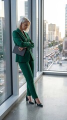 Serious female administrative manager in formal suit with formal, confident, administrative, manager, serious, age, suit