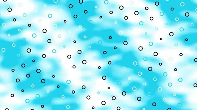Abstract Water Pattern Creating a Calm Bright Atmosphere in a Soft Blue Setting