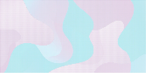 Abstract pastel colored background with pixelated pattern and soft shapes 