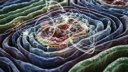 Obraz premium Cellular Tissue Patterns
