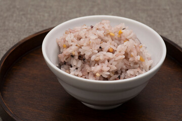 十八穀持ごはん、健康食、18穀米、ビタミン豊富、米