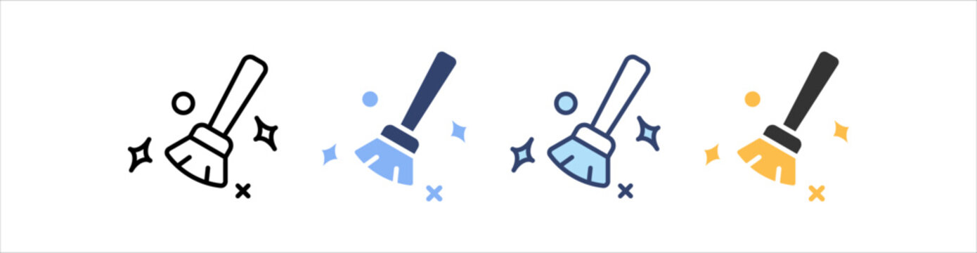 Clean Code Icon Set Multiple Style Collection