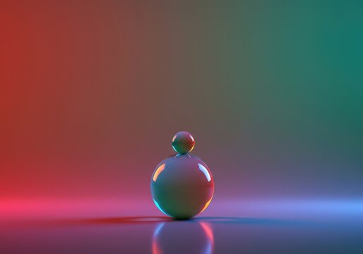 A gentle, balanced blend of colors and light illustrating a serene and holistic environment focused on equilibrium and well-being, healing, wellbeing, tranquility