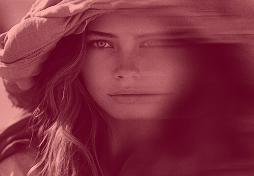 Grainy Blur Dissolving Photo Effect