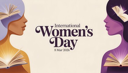 International Womens Day 2026 women education and empowerment background