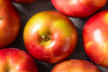 Healthy Seasonal Red Mcintosh Apples