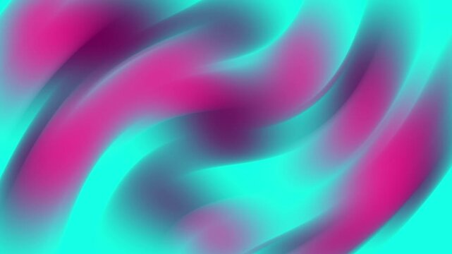 Abstract bright neon gradient wave flowing across the frame in a seamless loop