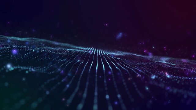 Particles fading gentle soft motion deep minimal blur layered cinematic surreal ethereal ambience cascading softly glowing futuristic abstract unique style