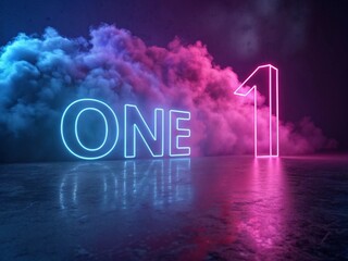 success word on blue background