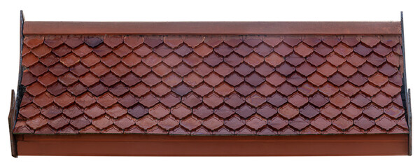 Brown thailand style roof