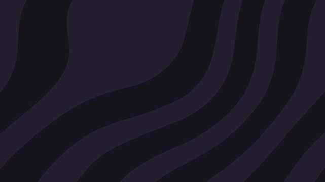 Dark Wavy Lines On Deep Purple Background abstract
