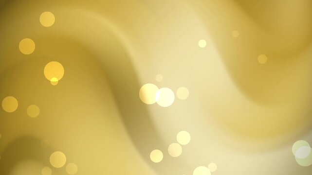 animated gold gradient background with bokeh lights and wavy shadows ideal for festive designs, holiday cards, luxury branding, and elegant backgrounds.