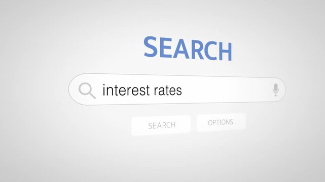 Interest rate search tool emphasizing loan and mortgage analysis