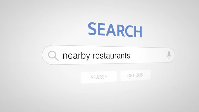 Quickly find nearby restaurants with ratings and map display