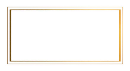 Obraz premium Rectangular gold frame, ornate, with vibrant colors