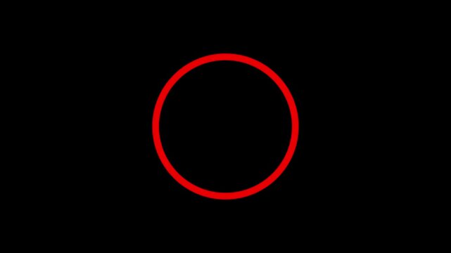 Bold white 321 GO! inside circle on transparent background,