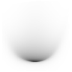 Oval Soft Shadow Overlay with Smooth Blur for Floating Effect and Minimal Abstract Background