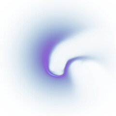 Hourglass Shape Soft Shadow Overlay with Blue Tone for Abstract Depth and Minimal Background