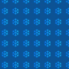 abstract background with blue snowflakes