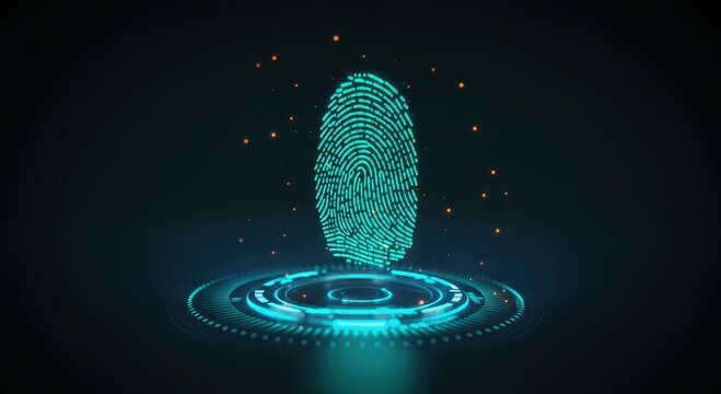 Biometric security authentication concept