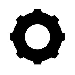 Cog Icon Vector Illustration