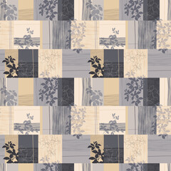 seamless christmas pattern with snowflakes