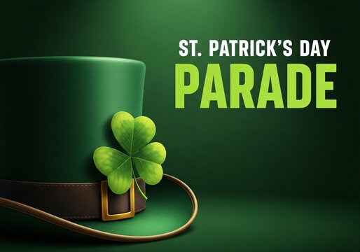 Celebrate st. patrick's day with a colorful parade